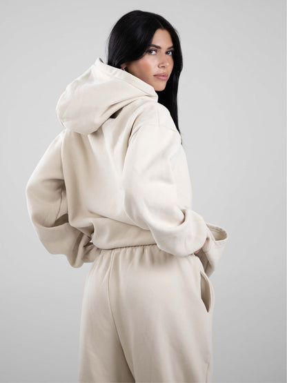 Elegant Oversized Hoodie-Iris Luna