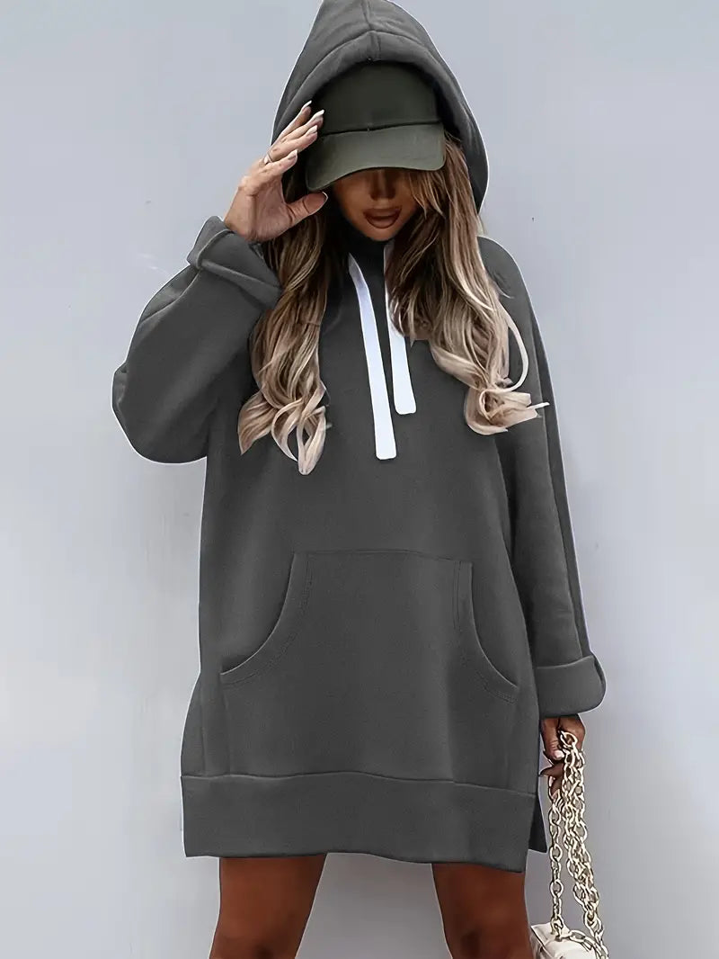 Oversized Hoodie Dress