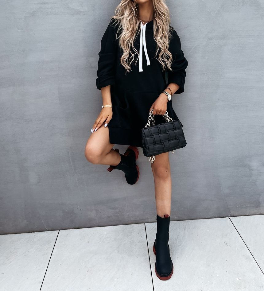 Oversized Hoodie Dress